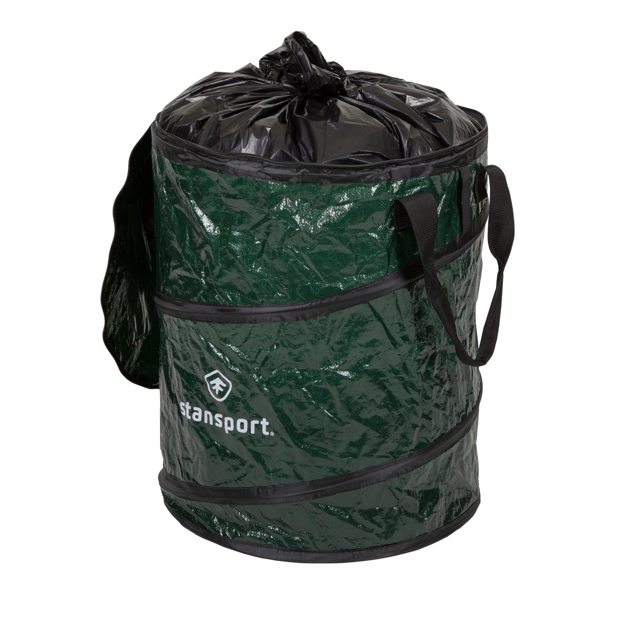 COLLAPSIBLE TRASH CAN BIN TRAVEL SIZE PORTABLE - LARGE 9 L, 1 unit