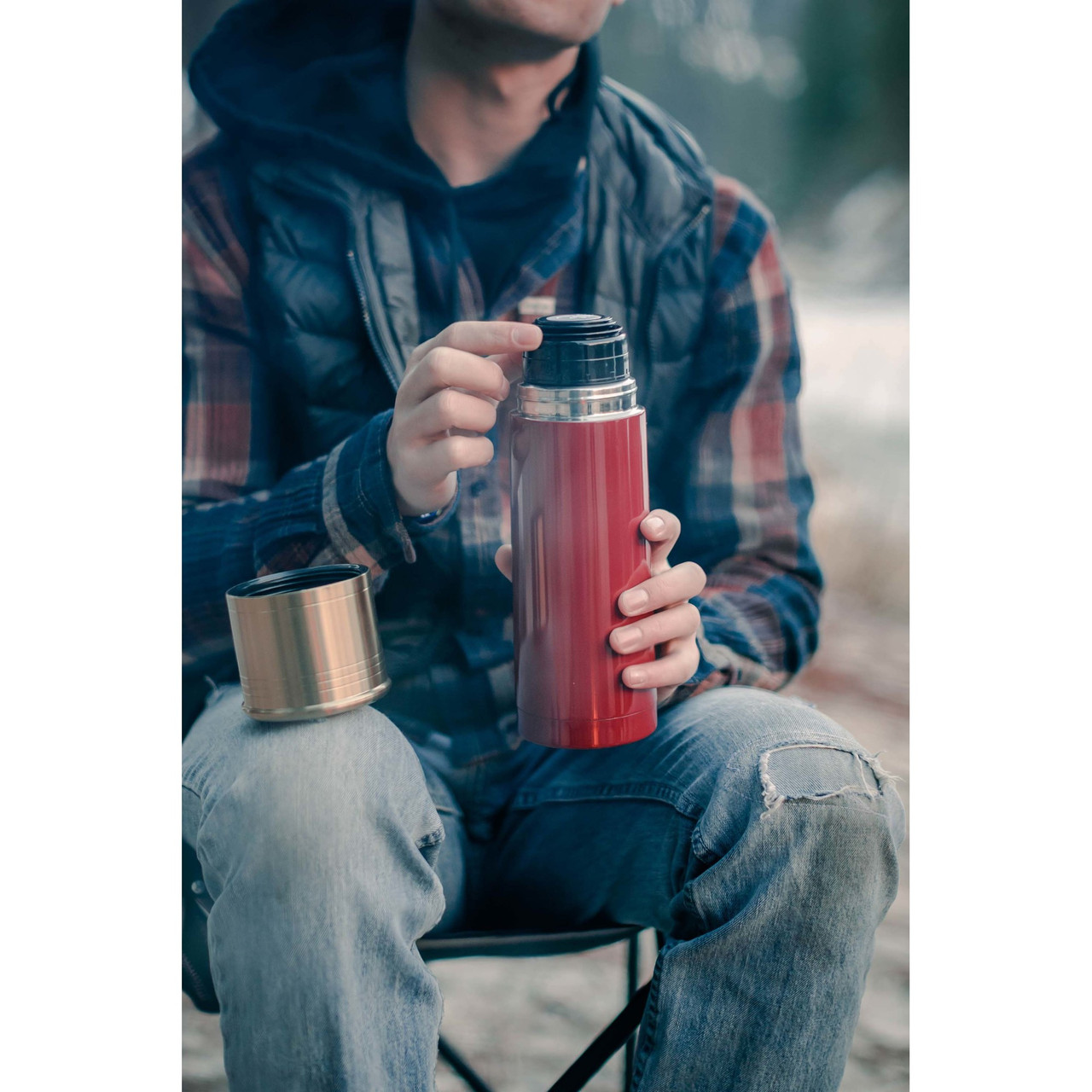 Shotgun Shell Thermos Water/coffee Bottle-fast Priority -  Israel