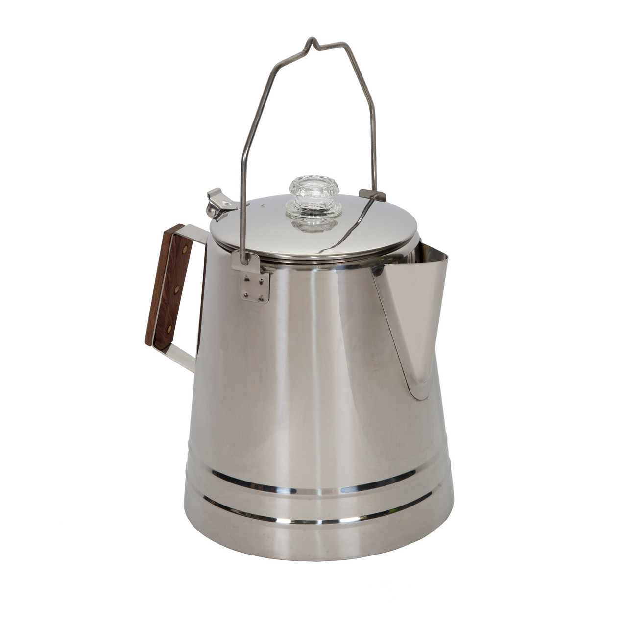 Stainless Steel Percolator Coffee Pot 28 Cups - Stansport