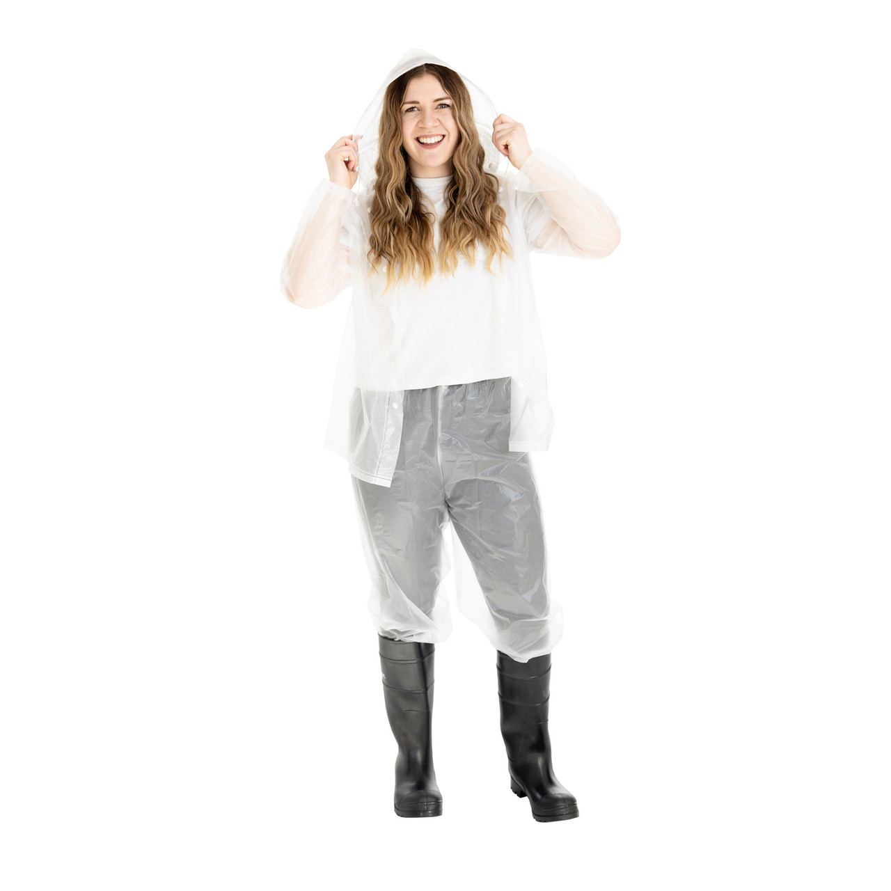 Hooded Peva Rainsuit - Stansport