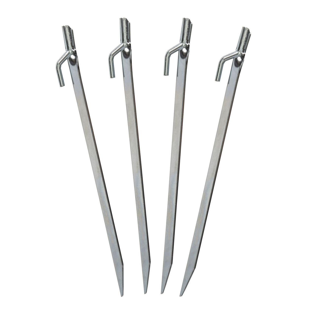 Steel 12-Inch Tent Stakes - 4 Pack - Stansport