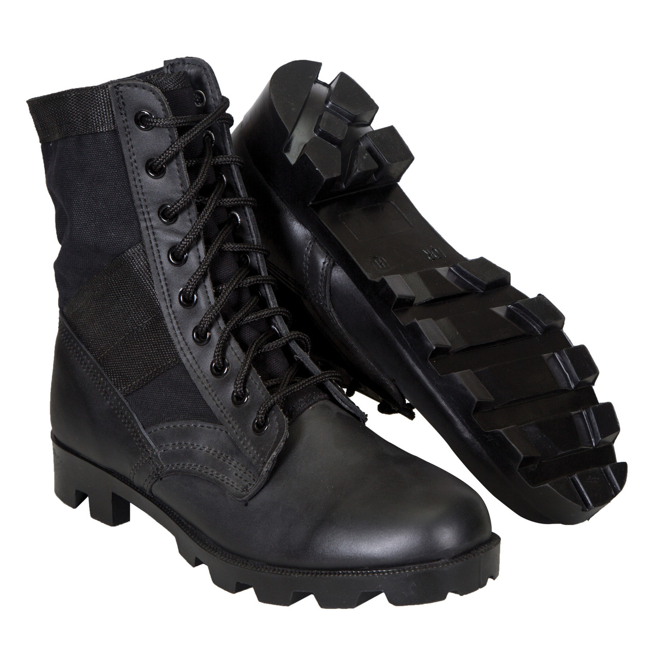 Black sales jungle boots