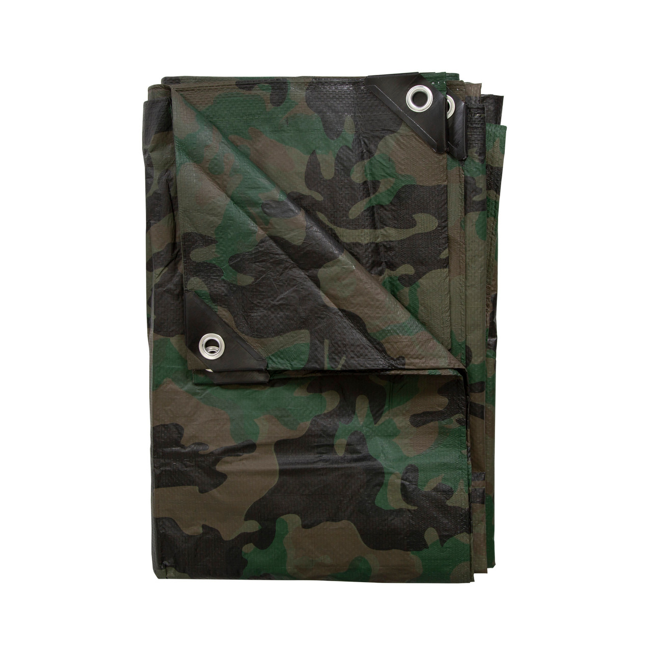 Medium-Duty Rip-Stop Tarp Green Camo Stansport