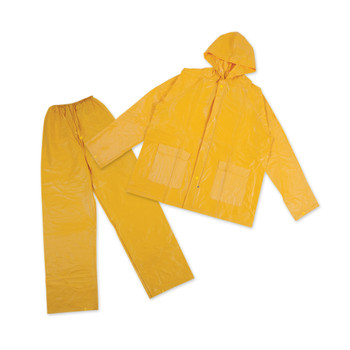 2-Piece Laminated Industrial Rainsuit - Yellow