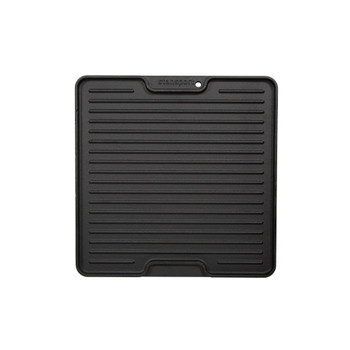 Pre-Seasoned Cast Iron Griddle with Lid Lifting Hole  - 15" surface