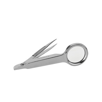 Magnifier with Tweezers