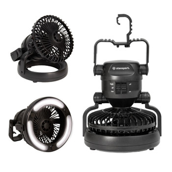 18 LED Camping Lantern with Fan