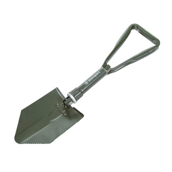 G.I. Style Double Folding Shovel - O.D. Green