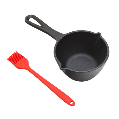 Pre-Seasoned Cast Iron Basting Pot
