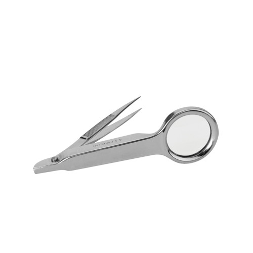 Magnifier with Tweezers