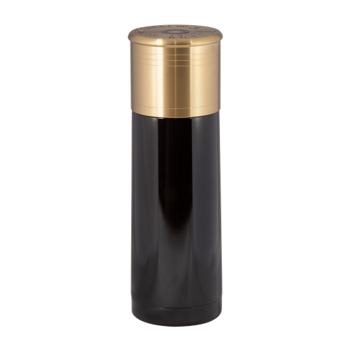 12 Gauge Shotshell Thermo Bottle - Black