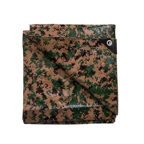 Medium-Duty Rip-Stop Tarp - Digital Woodland