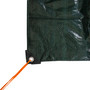 Medium-Duty Rip-Stop Tarp 6' x 8' - Dark Green - 2 Pack