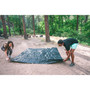 Medium-Duty Rip-Stop Tarp 6' x 8' - Dark Green - 2 Pack