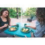 Picnic Table and Umbrella Combo - Green