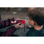 Handheld Solar/Dynamo Powered Flashlight with Radio