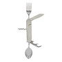 Folding Knife, Fork, Spoon Multi-Tool