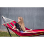 Cotton Blend Bahamas Hammock - Burgundy