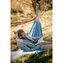 Cotton Blend Traveler Hammock - Blue
