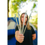 Steel 12-Inch Tent Stakes - 4 Pack