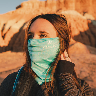 Obacle Neck Gaiter Face Mask Warmer with Adjustable