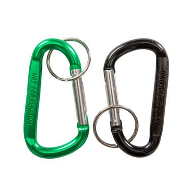 Kreative-Schatzkiste - Star carabiner with swivel 23x34mm in 2 colors