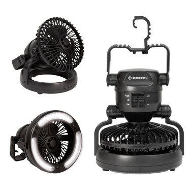 18 LED Camping Lantern with Fan - Stansport