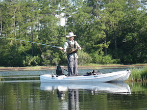 Kayak Fly Fishing