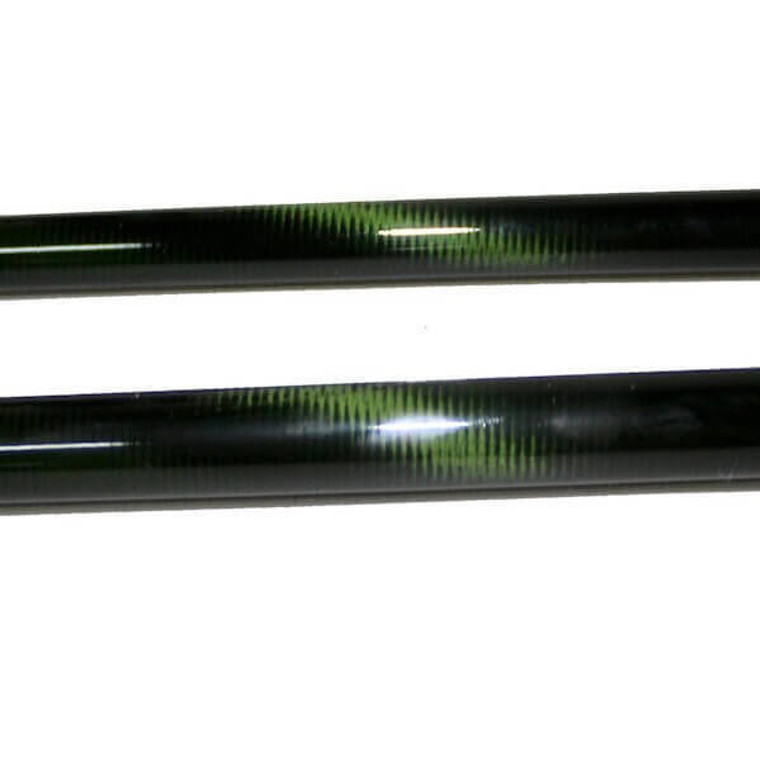 Glossy Green 10ft, 4wt, 4pc IM8 Graphite Fly Rod Blank Medium Fast Action