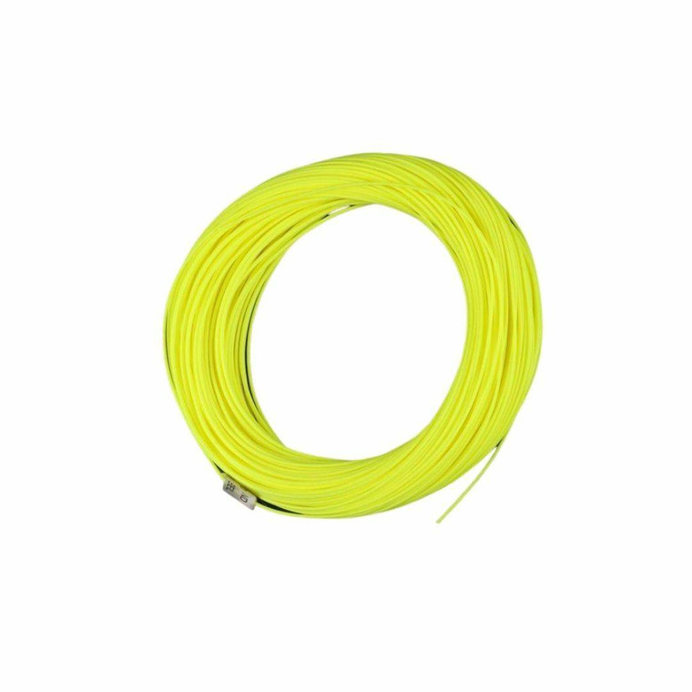 Double Taper Floating Fly Line 7WT 100 Yellow