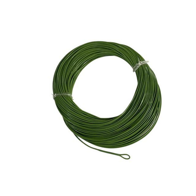 Dark Green Fast Sinking Fly Line WF6S, 7IPS, 100’