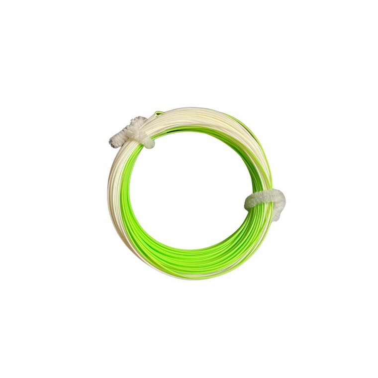 Trout Fly Line WF3F Chartreuse/White 