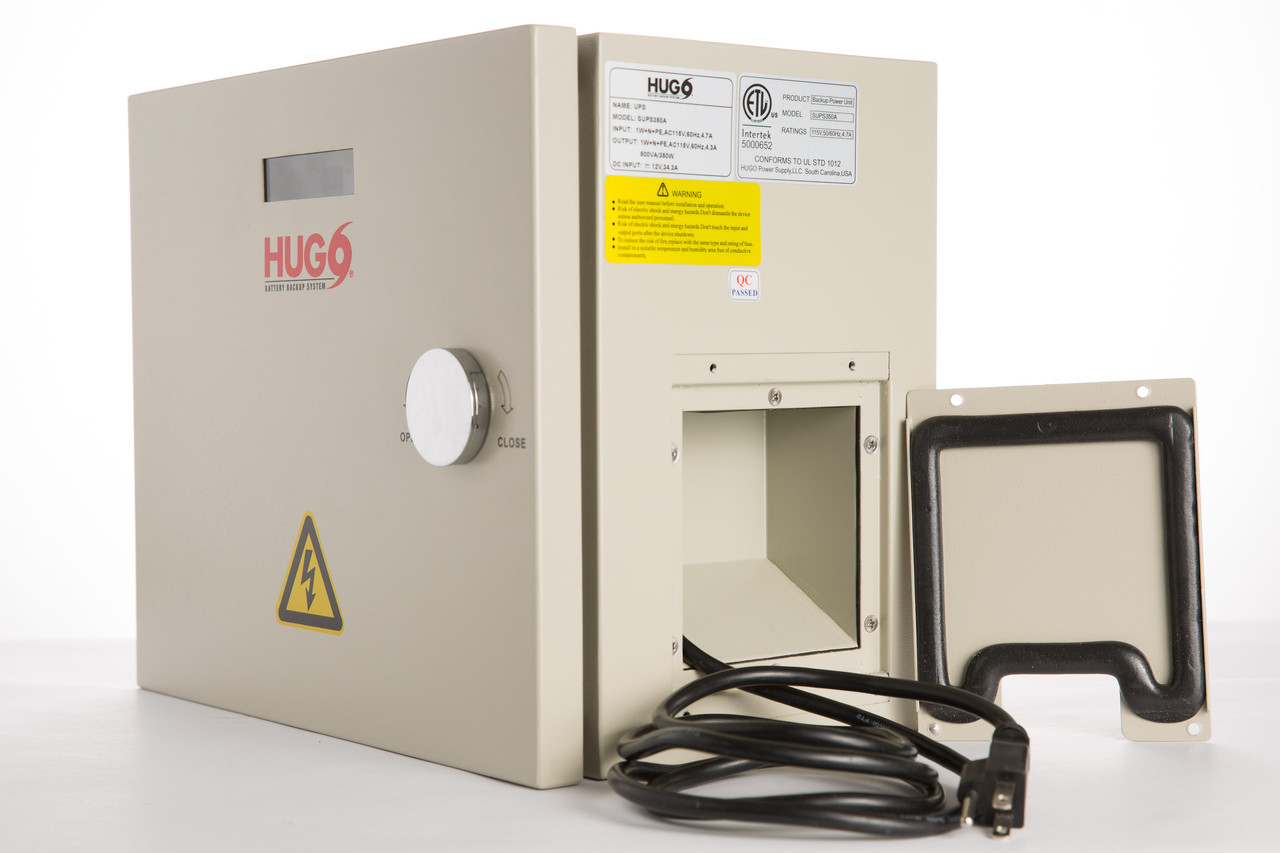 hugo battery backup installation