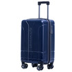 Navy Spyder Carve 20 Inch Expandable Hardside Upright Suitcase with 360°  Shark Wheels, TSA Approved Lock