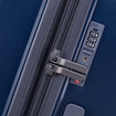 Navy Spyder Carve 20 Inch Expandable Hardside Upright Suitcase with 360°  Shark Wheels, TSA Approved Lock