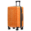 Orange Spyder Matrix 25 Inch Expandable Hardside Upright Suitcase with 360°  Shark Wheels, TSA Approved Lock