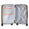 Orange Spyder Matrix 25 Inch Expandable Hardside Upright Suitcase with 360°  Shark Wheels, TSA Approved Lock