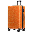 Orange Spyder Matrix 29 Inch Expandable Hardside Upright Suitcase with 360°  Shark Wheels, TSA Approved Lock