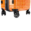 Orange Spyder Matrix 29 Inch Expandable Hardside Upright Suitcase with 360°  Shark Wheels, TSA Approved Lock