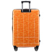Orange Spyder Matrix 29 Inch Expandable Hardside Upright Suitcase with 360°  Shark Wheels, TSA Approved Lock