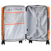 Orange Spyder Matrix 3 Piece Set Expandable Hardside Upright Suitcase with 360°  Shark  Wheels, TSA Approved Lock,