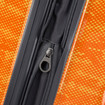 Orange Spyder Matrix 3 Piece Set Expandable Hardside Upright Suitcase with 360°  Shark  Wheels, TSA Approved Lock,