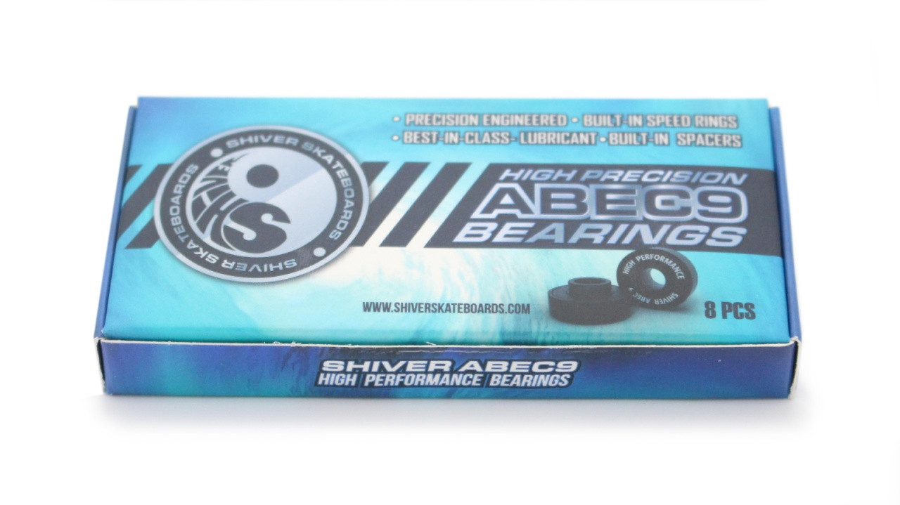 Shiver ABEC 9 Bearings by Shark Wheel Shark Wheel