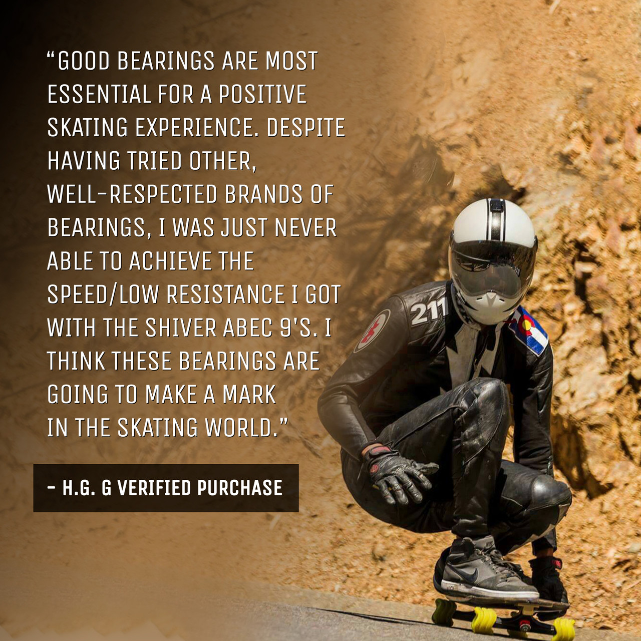 Shiver ABEC 9 Bearings by Shark Wheel Shark Wheel