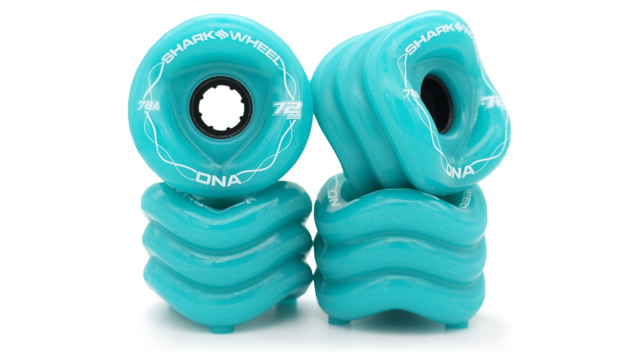 Shark Wheel 72MM, 78A DNA - Turquoise - Shark Wheel