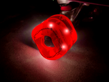 Shark Wheel 60mm, 78a Firefly - Transparent Red with Red Lights