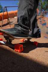 Shark Wheel 60mm 90a, Skateboard, California Rolls, Team Rider, Signature Wheels Off-Grid Jimmy Larsen (Orange)