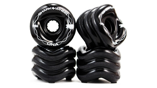 Penny 22インチ SHARK WHEEL DNA BLACK 72mm Shark Wheel 95mm 78a, Longboard Cruising Wheels, Megalodon Formula