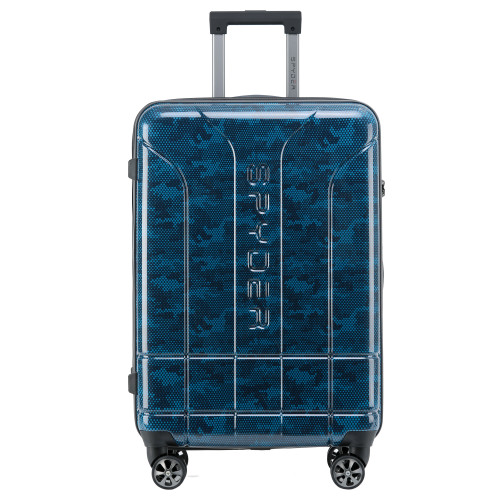 Blue Spyder Matrix 25 Inch Expandable Hardside Upright Suitcase with 360°  Shark Wheels, TSA Approved Lock