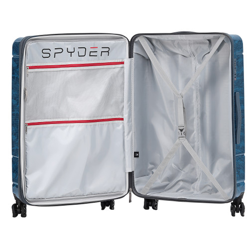 Blue Spyder Matrix 29 Inch Expandable Hardside Upright Suitcase with 360°  Shark Wheels, TSA Approved Lock 2